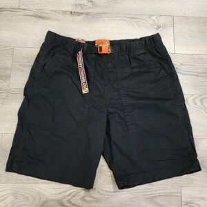 SUPERDRY WorldwideGlobal Brand‎ Shorts Men's Size 36 Black Chino Belted
